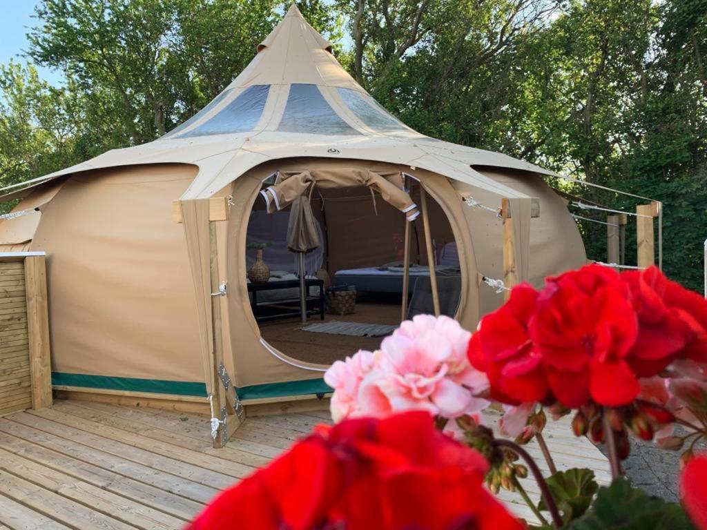 Romantic Luxus Glamping 1 Idestrup Εξωτερικό φωτογραφία