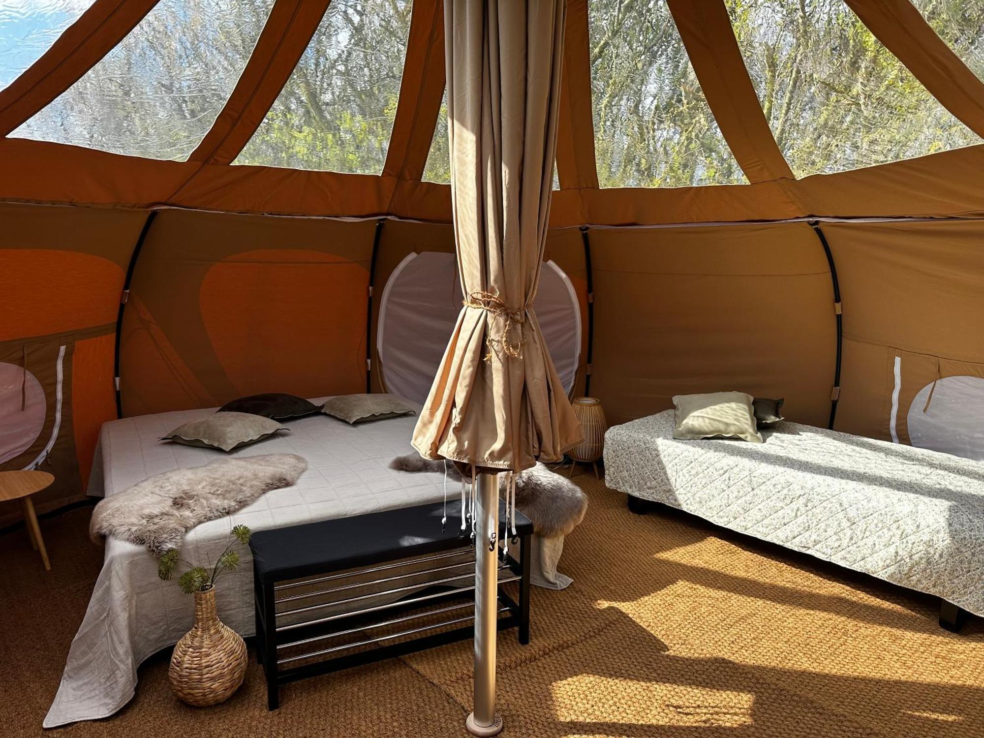 Romantic Luxus Glamping 1 Idestrup Εξωτερικό φωτογραφία