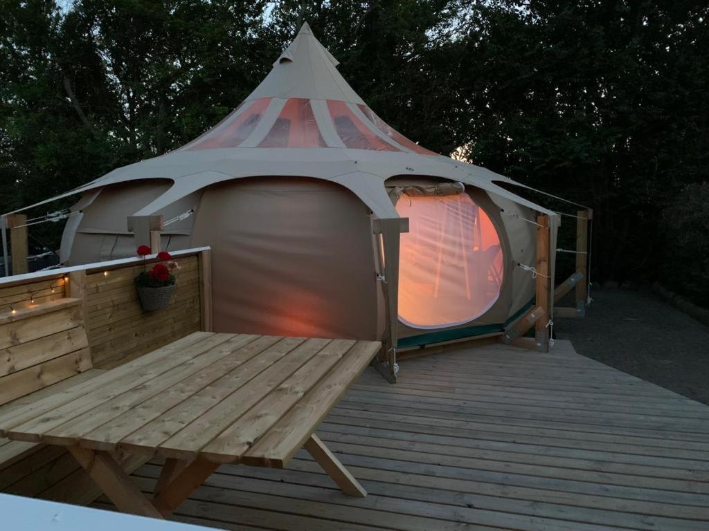 Romantic Luxus Glamping 1 Idestrup Εξωτερικό φωτογραφία