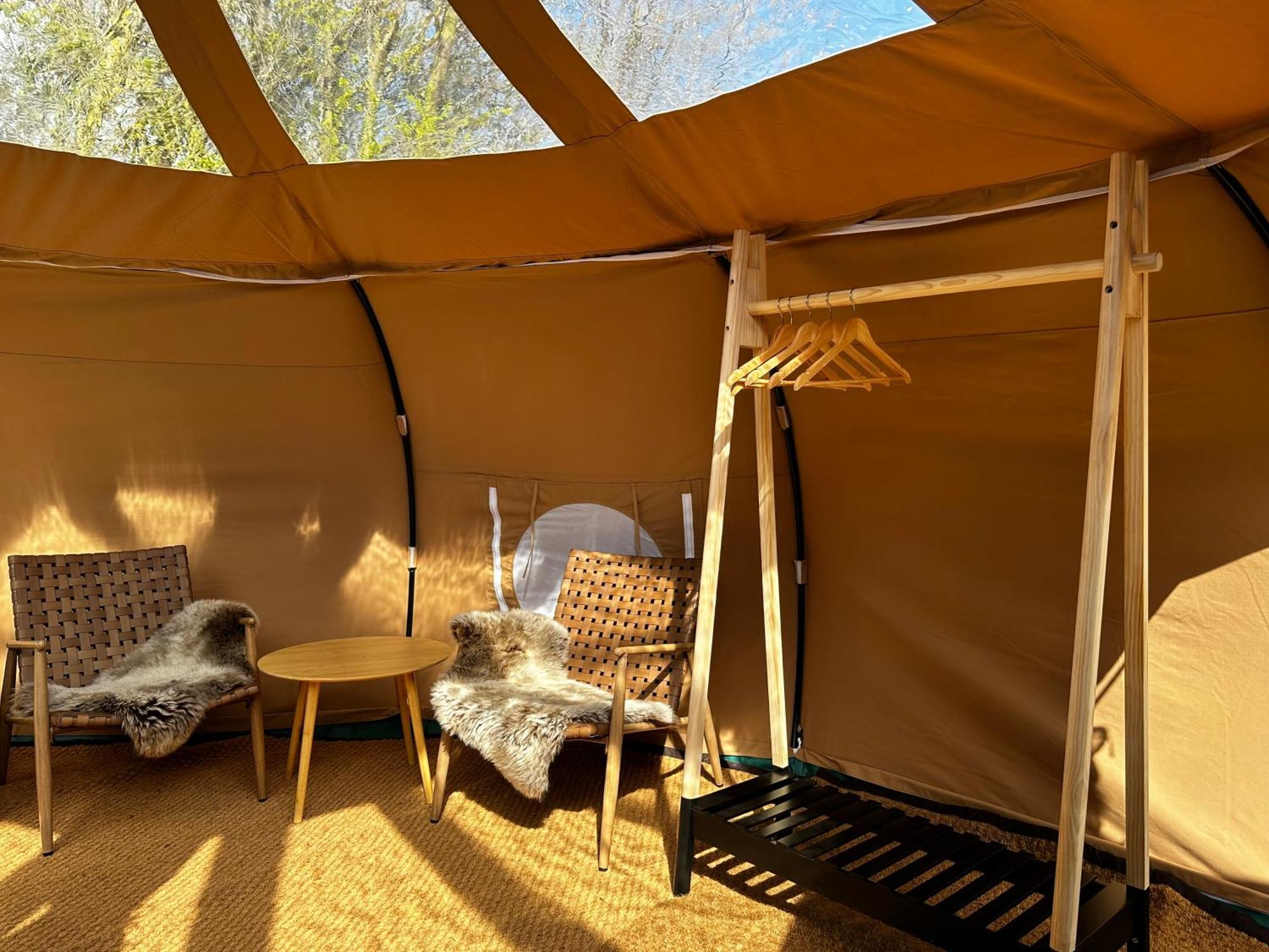 Romantic Luxus Glamping 1 Idestrup Εξωτερικό φωτογραφία