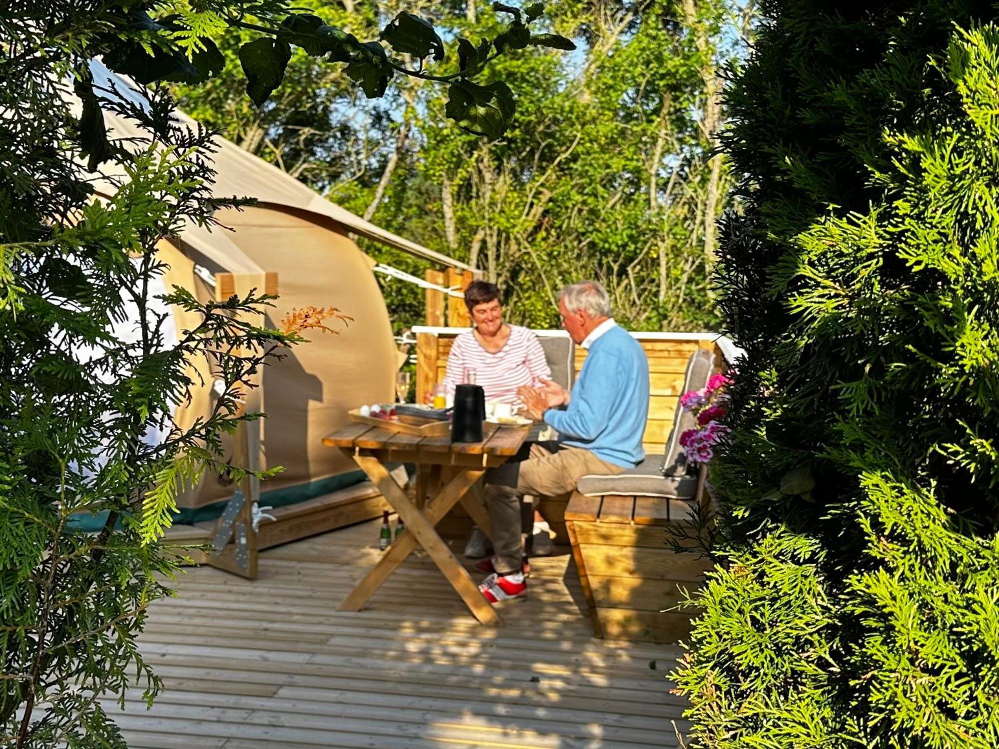Romantic Luxus Glamping 1 Idestrup Εξωτερικό φωτογραφία